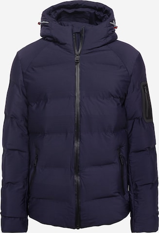 TRIBECA NEW YORK Winter Jacket in Blue: front