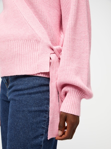 OBJECT Knit cardigan 'Malena' in Pink