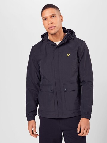 Lyle & Scott Tussenjas in Zwart: voorkant