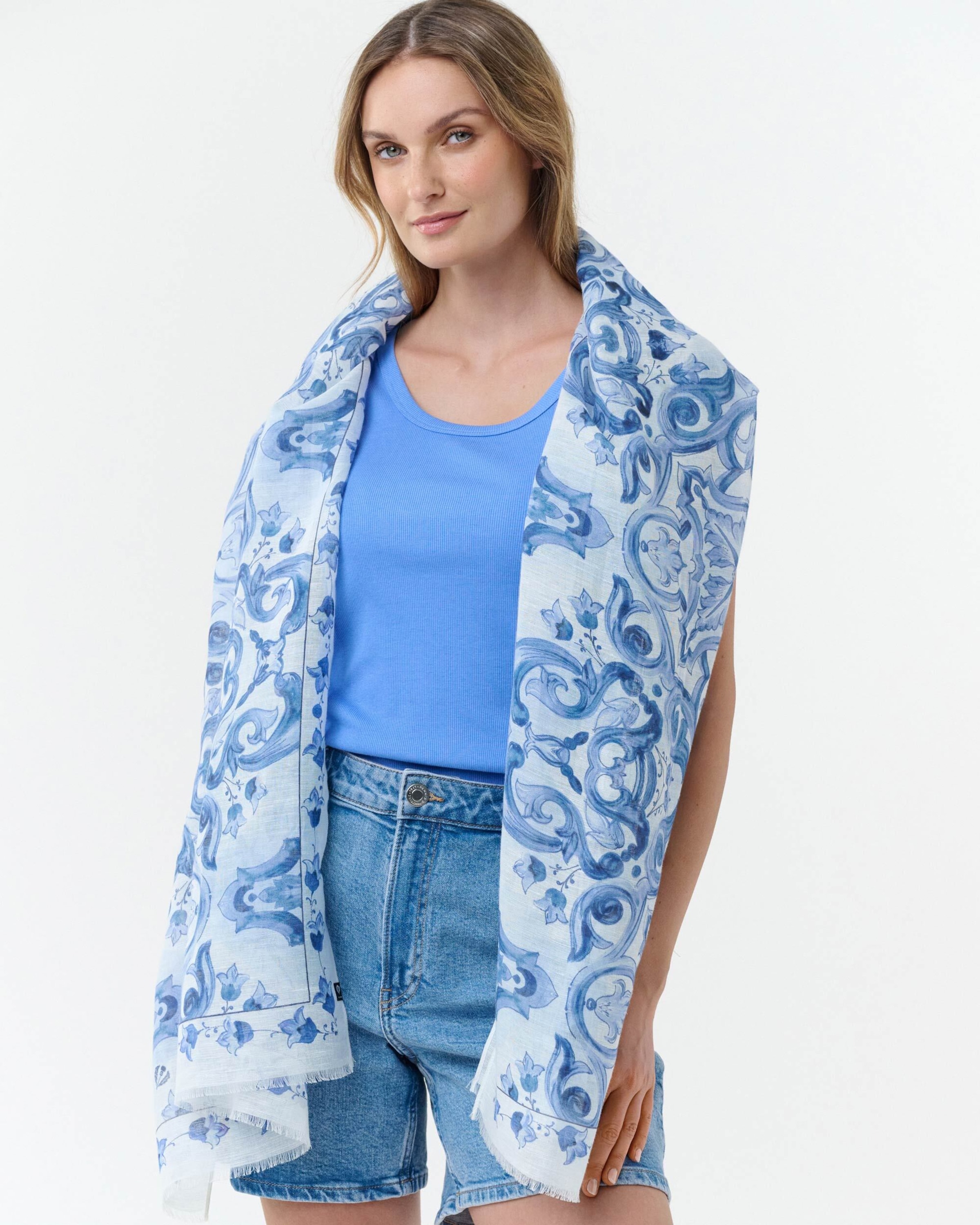 FRAAS Scarf in Blue