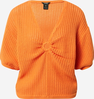 Pull-over Lindex en orange : devant