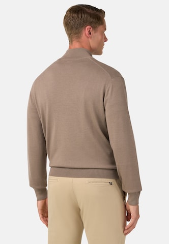 Boggi Milano Sweater 'Merino' in Brown