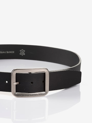 TOM TAILOR Belt ' All Styles ' in Black