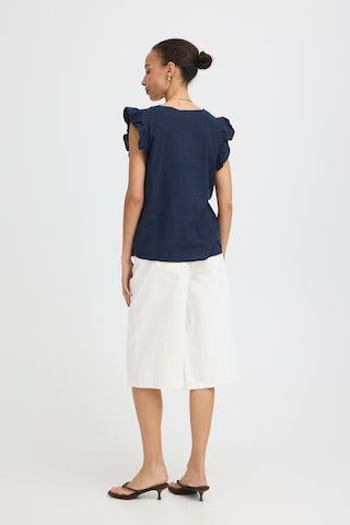 b.young Bluse 'FALAKKA' in Blau