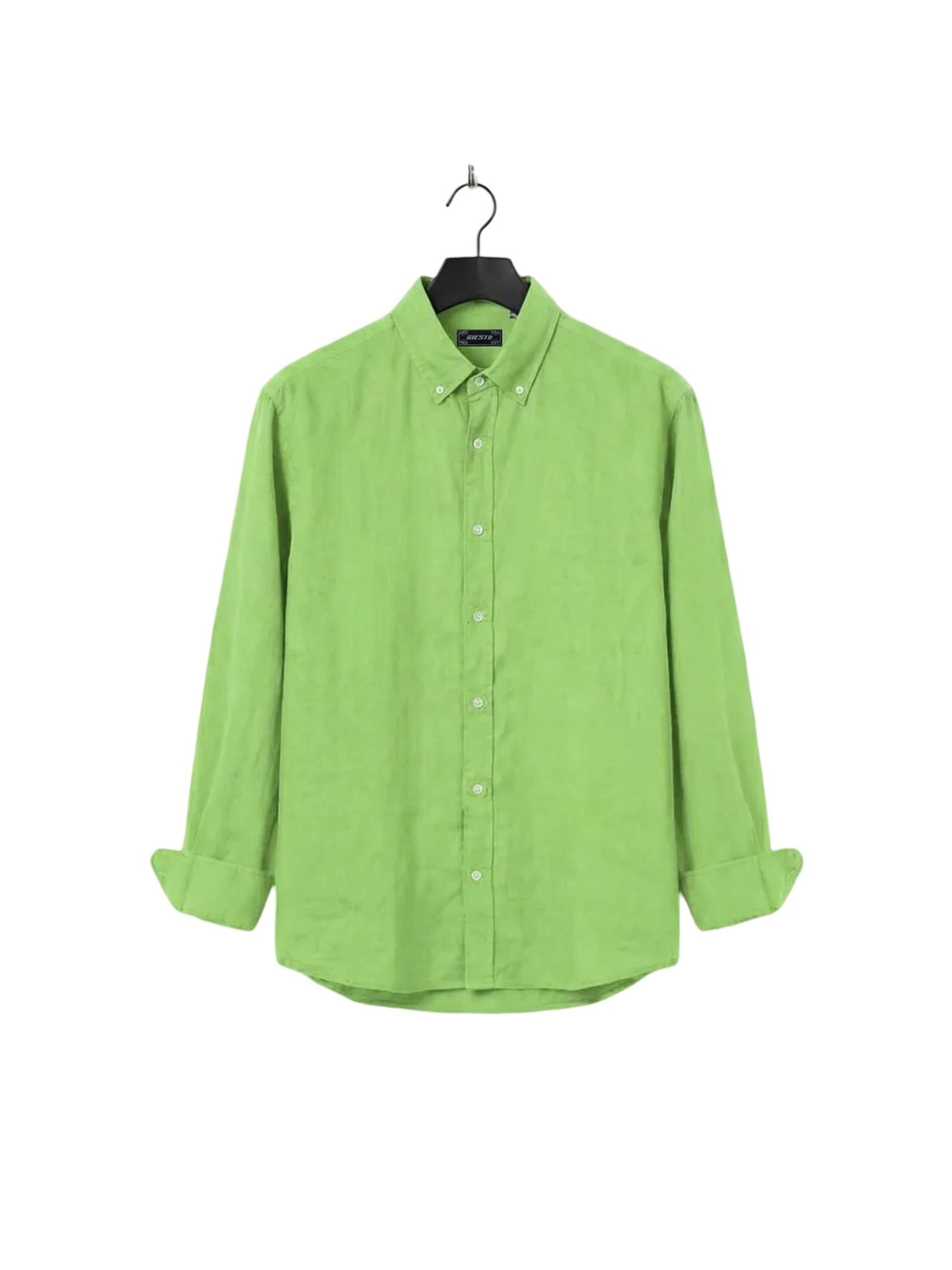 Comfort fit Maglietta 'Hemden' di Giesto in verde