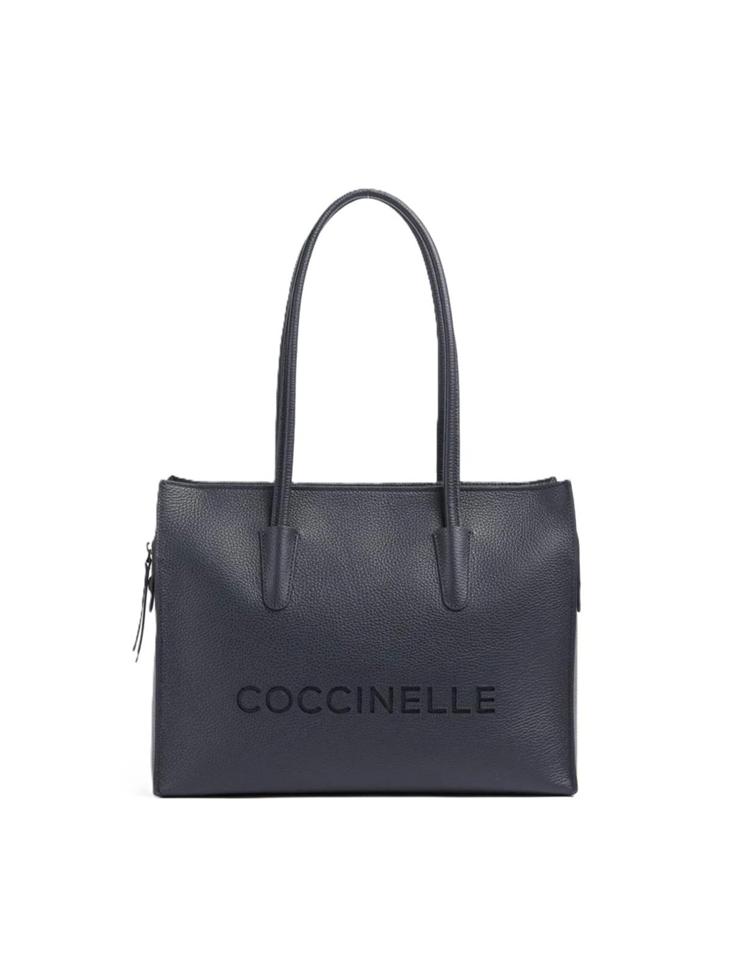 Coccinelle Schultertasche 'E1UAK110201'‌‌ in Blau: Vorderseite