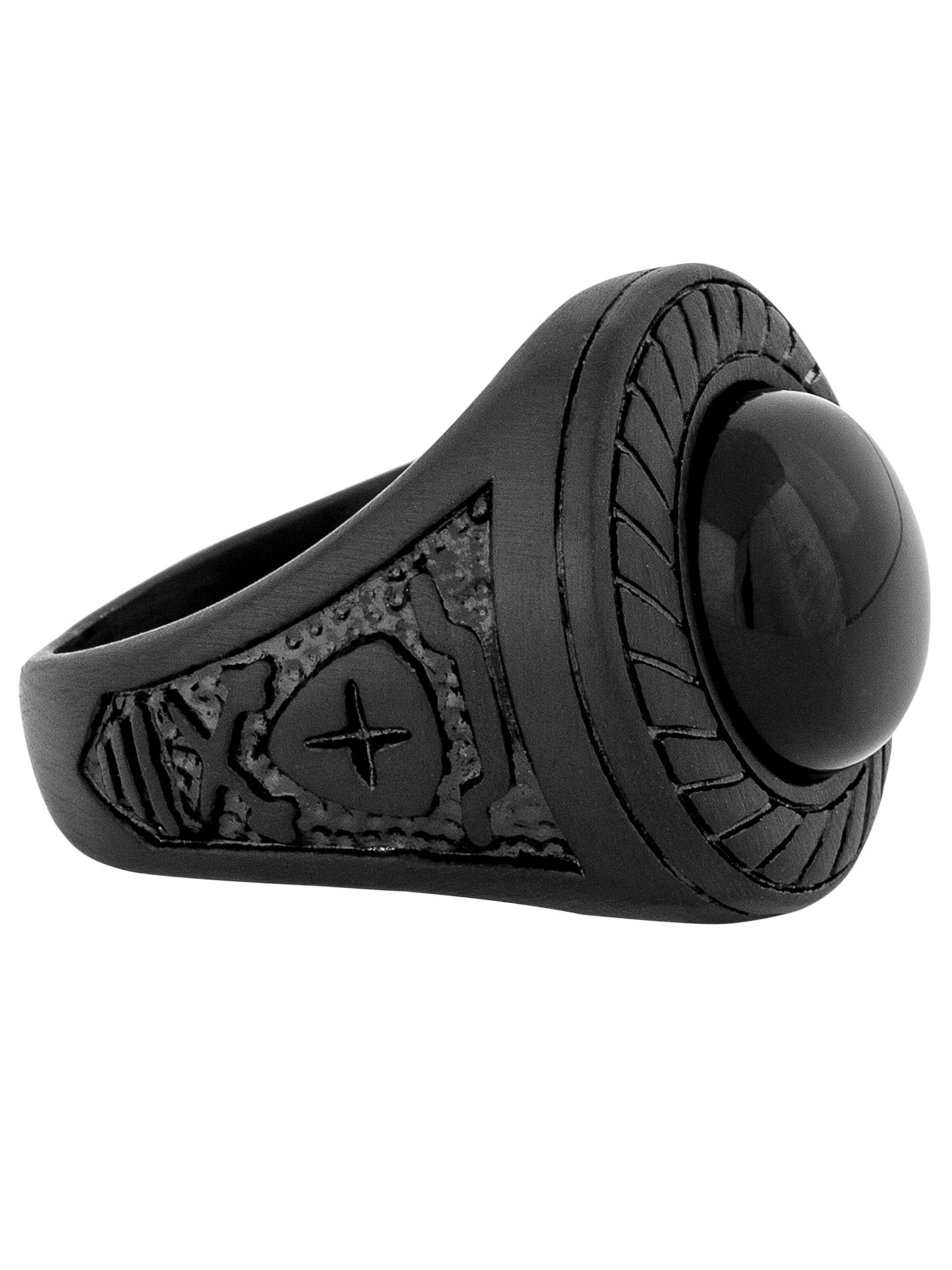 Akitsune Ring 'Mortis' in Black
