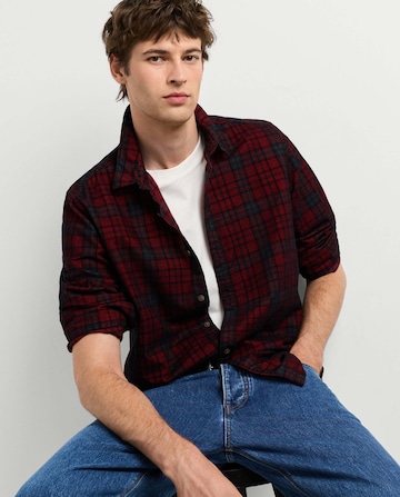 Pepe Jeans Comfort fit Overhemd 'Reading' in Rood: voorkant