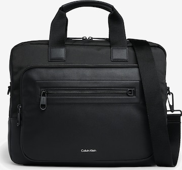 Calvin Klein Laptop bag in Black: front