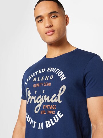 Tricou de la BLEND pe albastru