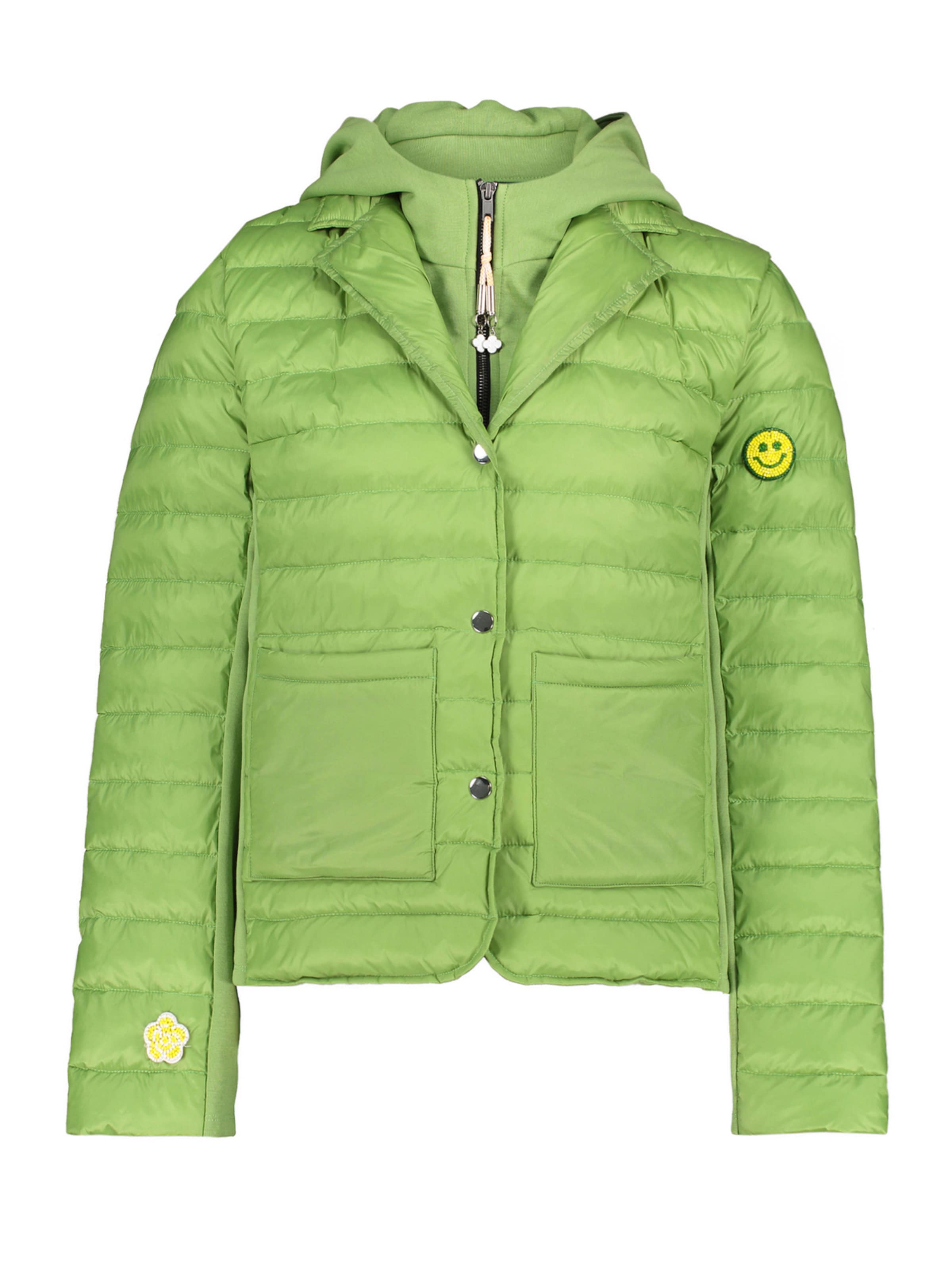 Giacca invernale di Cartoon in verde: frontale