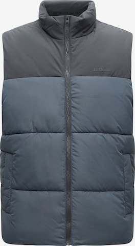 Gilet 'JJRAZE' di JACK & JONES in grigio: frontale