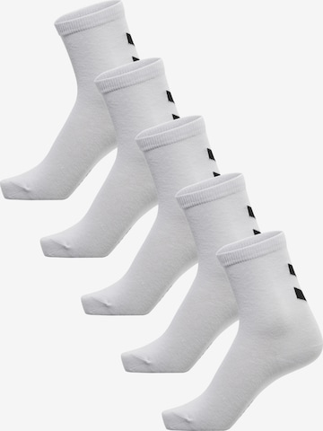Hummel Socks in White: front