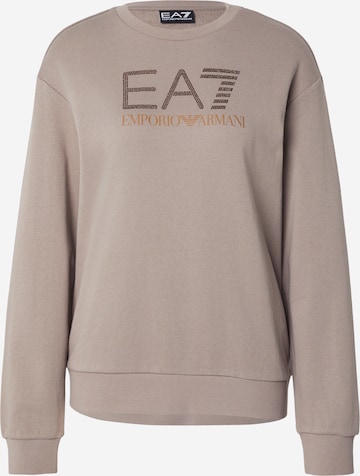 EA7 Emporio Armani Tréning póló - szürke: elől