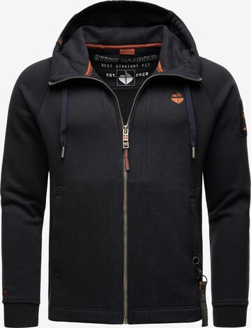 STONE HARBOUR Sweatjacke 'Finn Luca' in Schwarz: predná strana