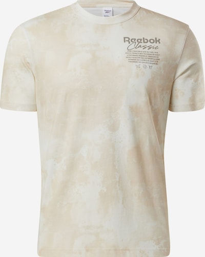 Reebok Classics T-Shirt en beige / gris, Vue avec produit