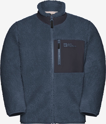 JACK WOLFSKIN Funktionsfleecejacke in Blau: Vorderseite