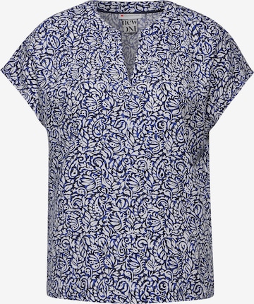 STREET ONE Blouse in Blue: front