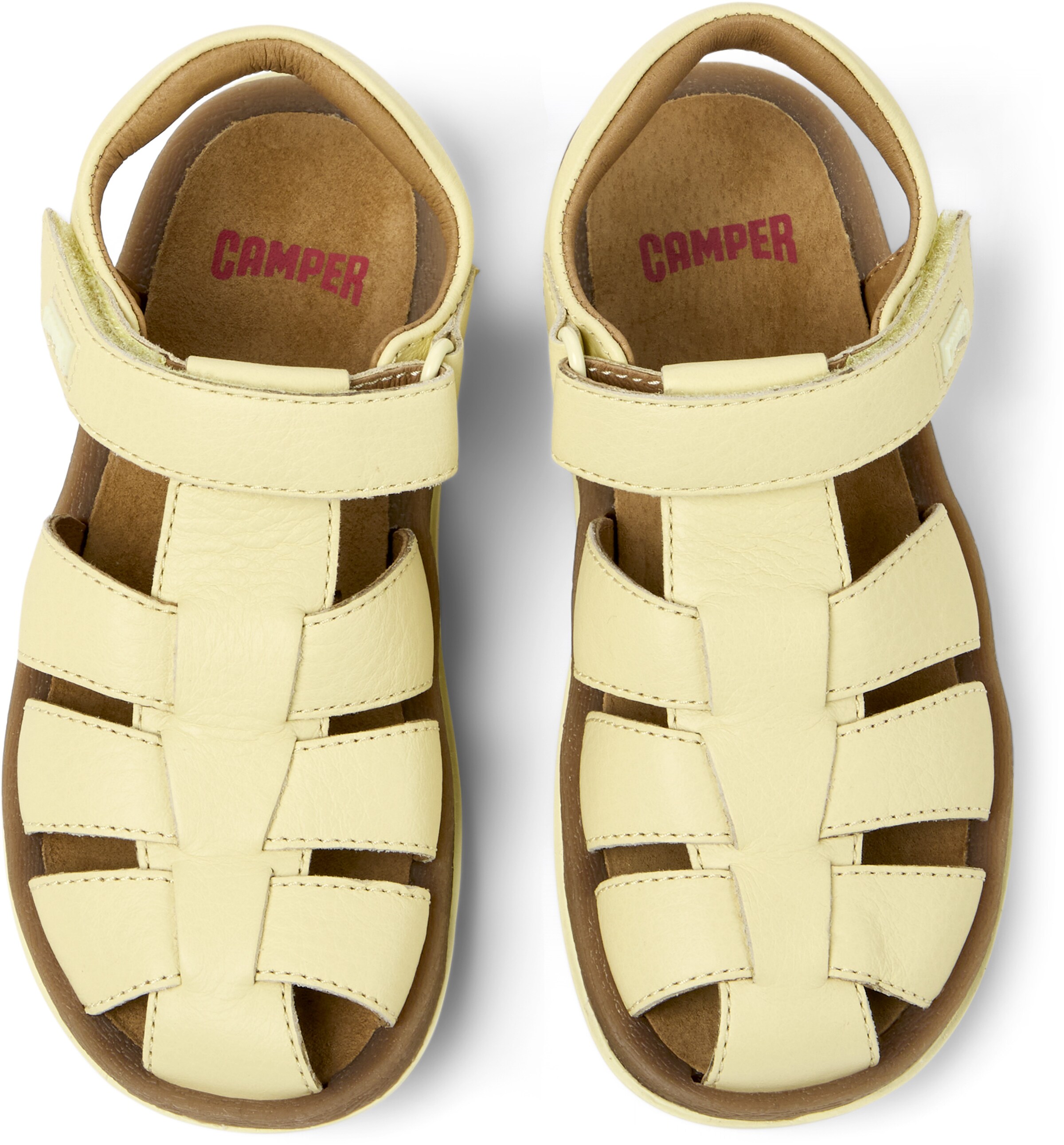 CAMPER - Sandalias ' Bicho ' en amarillo