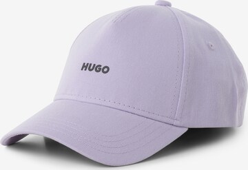 HUGO Cap in Purple: front