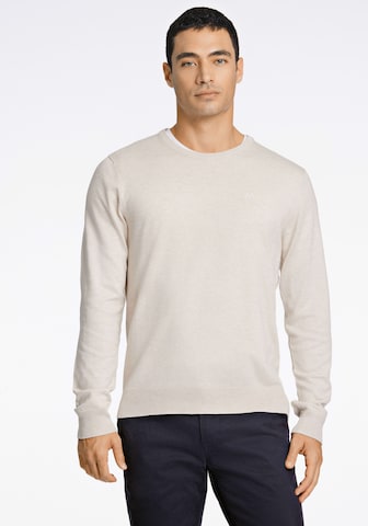 Lindbergh Sweater in White: front