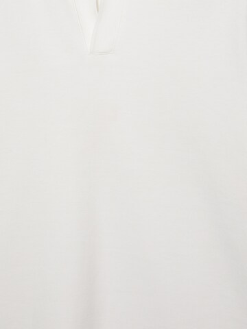 Pull&Bear Poloshirt in Weiß