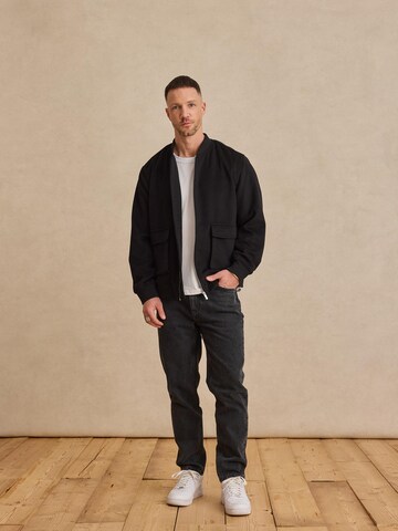 DAN FOX APPAREL Between-season jacket 'Hagen' in Black