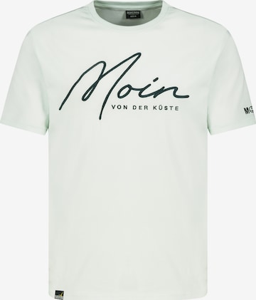 Eight2Nine Shirt 'Moin' in Green: front