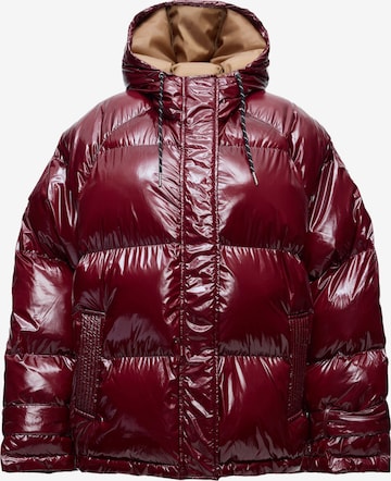 Lollys Laundry Winter jacket 'Shelby' in Red: front