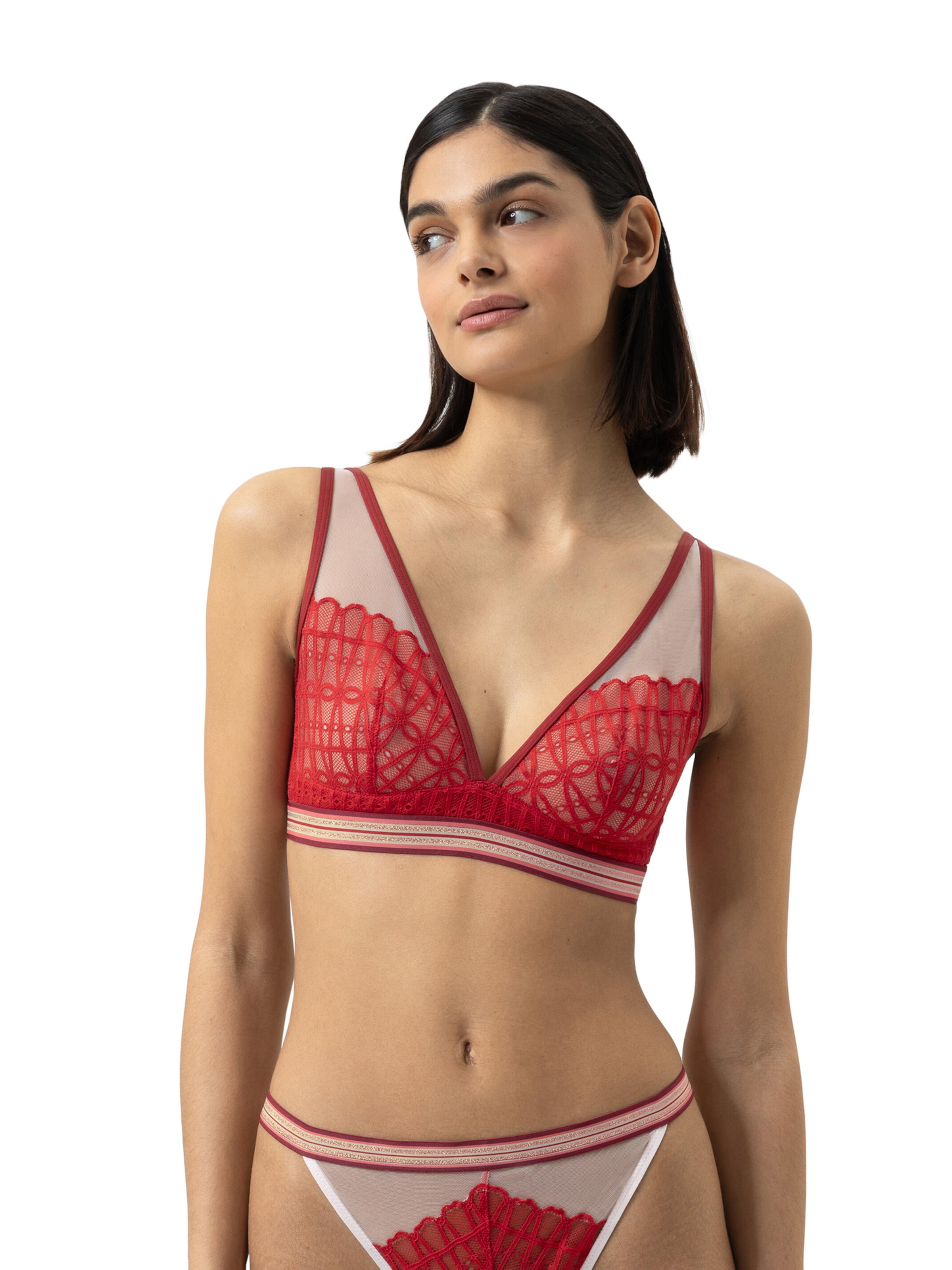 Mey Triangel BH 'Poetry Temptation' in Rood: voorkant