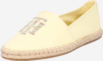 TOMMY HILFIGER Espadrilles - sárga: elől