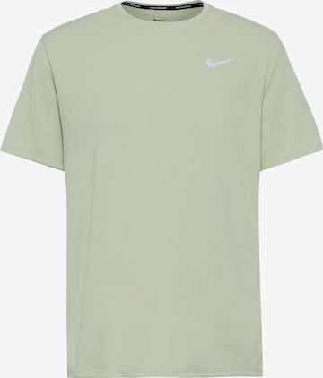 NIKE Performance Shirt 'MILER' in Green: front