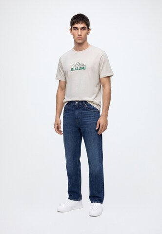 JACK & JONES - Camiseta 'JJROCHE' en beige