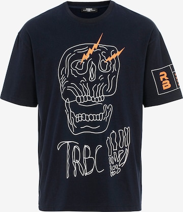 Redbridge T-Shirt 'McAllen' in Blau: predná strana