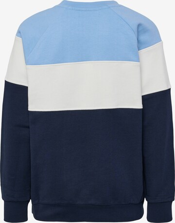 Hummel Sweatshirt 'Claes' in Blauw