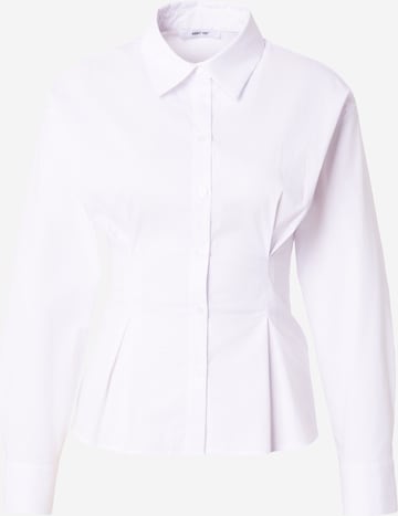 Chemisier 'Cora' ABOUT YOU en blanc : devant