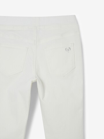 Coupe slim Jean 'Daisy' Desigual en blanc