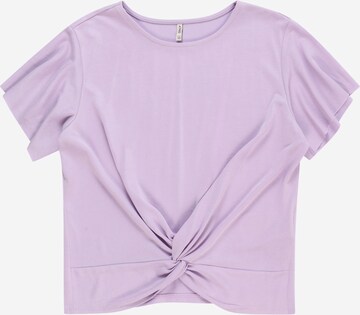 T-Shirt 'Pam' KIDS ONLY en violet : devant