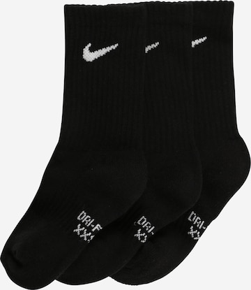 Chaussettes Nike Sportswear en noir : devant