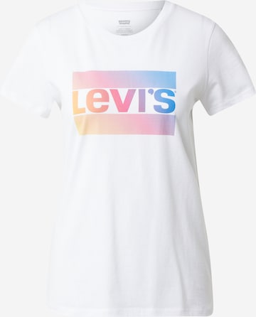 LEVI'S ® Shirt 'LSE The Perfect Tee' in Weiß: predná strana