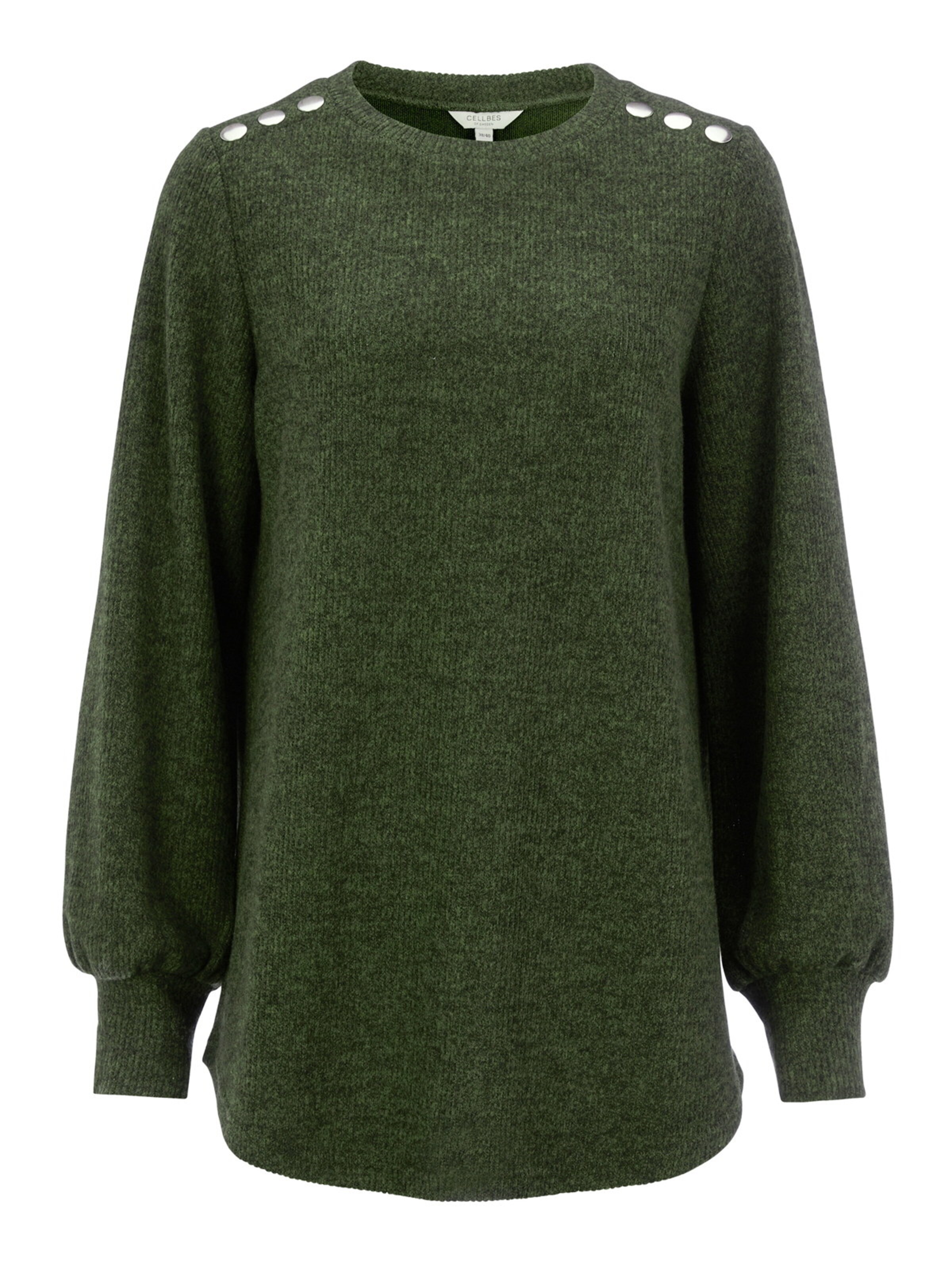 Cellbes of Sweden Pullover in Grün: Vorderseite