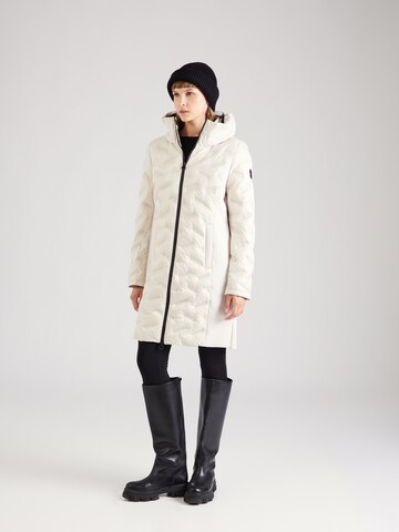 s.Oliver Between-Seasons Coat in Beige: front