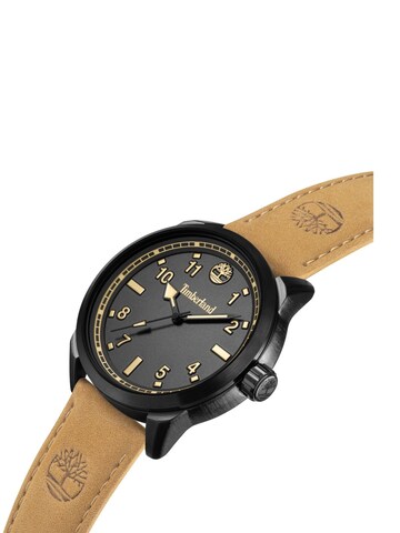 TIMBERLAND Analoog horloge 'Watch Small Henniker' in Bruin