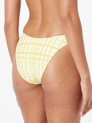 Slip costum de baie de la Seafolly pe galben