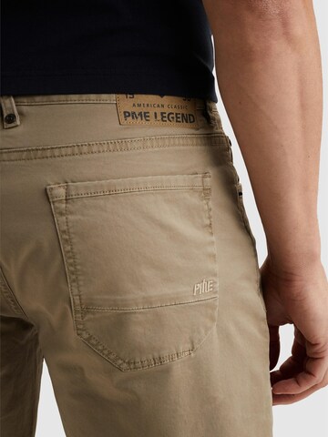 PME Legend Slimfit Housut 'Navigator shorts' värissä beige