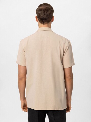 Antioch Comfort Fit Skjorta i beige
