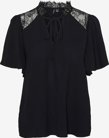 VERO MODA Blouse in Black: front