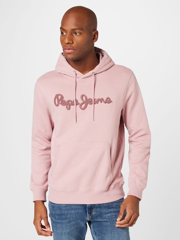 Pepe Jeans Sweatshirt 'RYAN' in Roze: voorkant