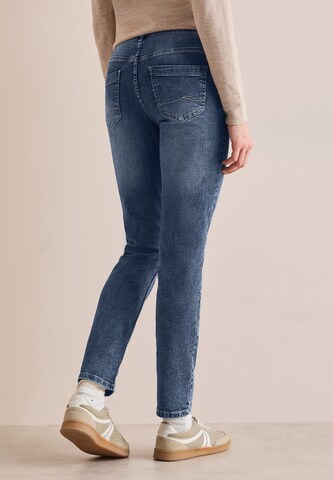CECIL Slimfit Jeans i blå