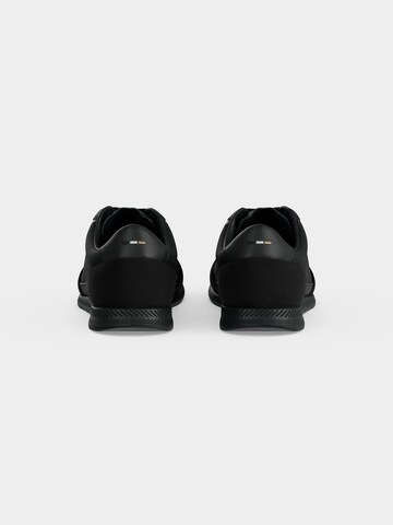BOSS Низкие кроссовки 'Nitan' в Черный